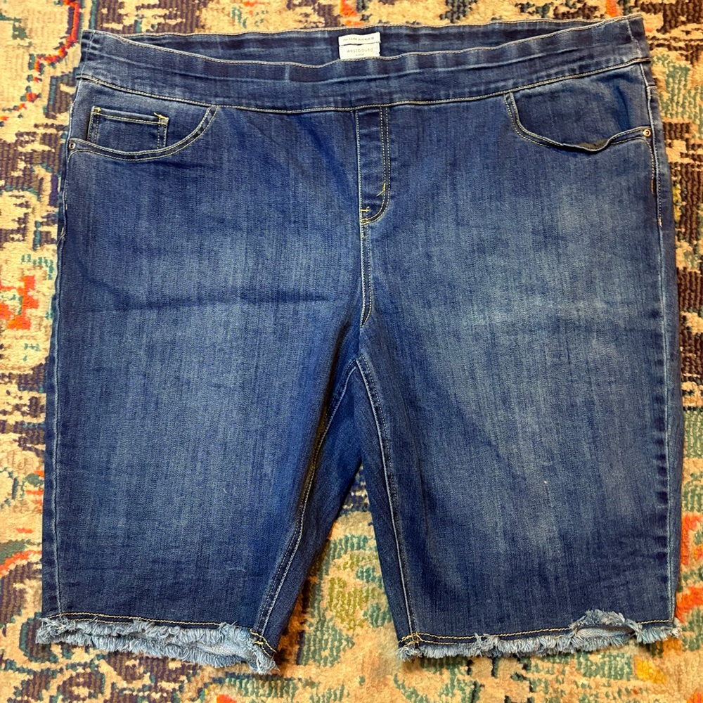 Westport Dark Blue Denim Jean Shorts